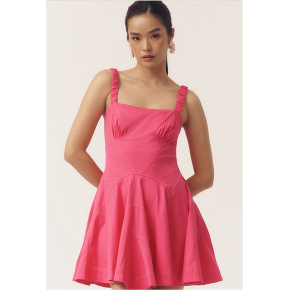 chinese dress ladies Cute A-line Sweetheart Satin Pink Homecoming Dress, Pink Short Graduat